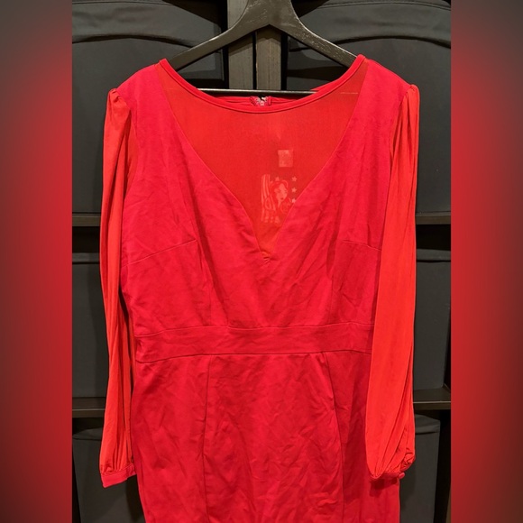 Pinup Couture PUG Deadly Dames Mila Gown In Merlot Size 3XL NWT - Picture 3 of 9